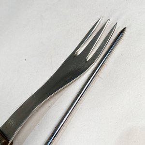 Set de Tenedor y Chaira con Estuche Vintage - imagen 3