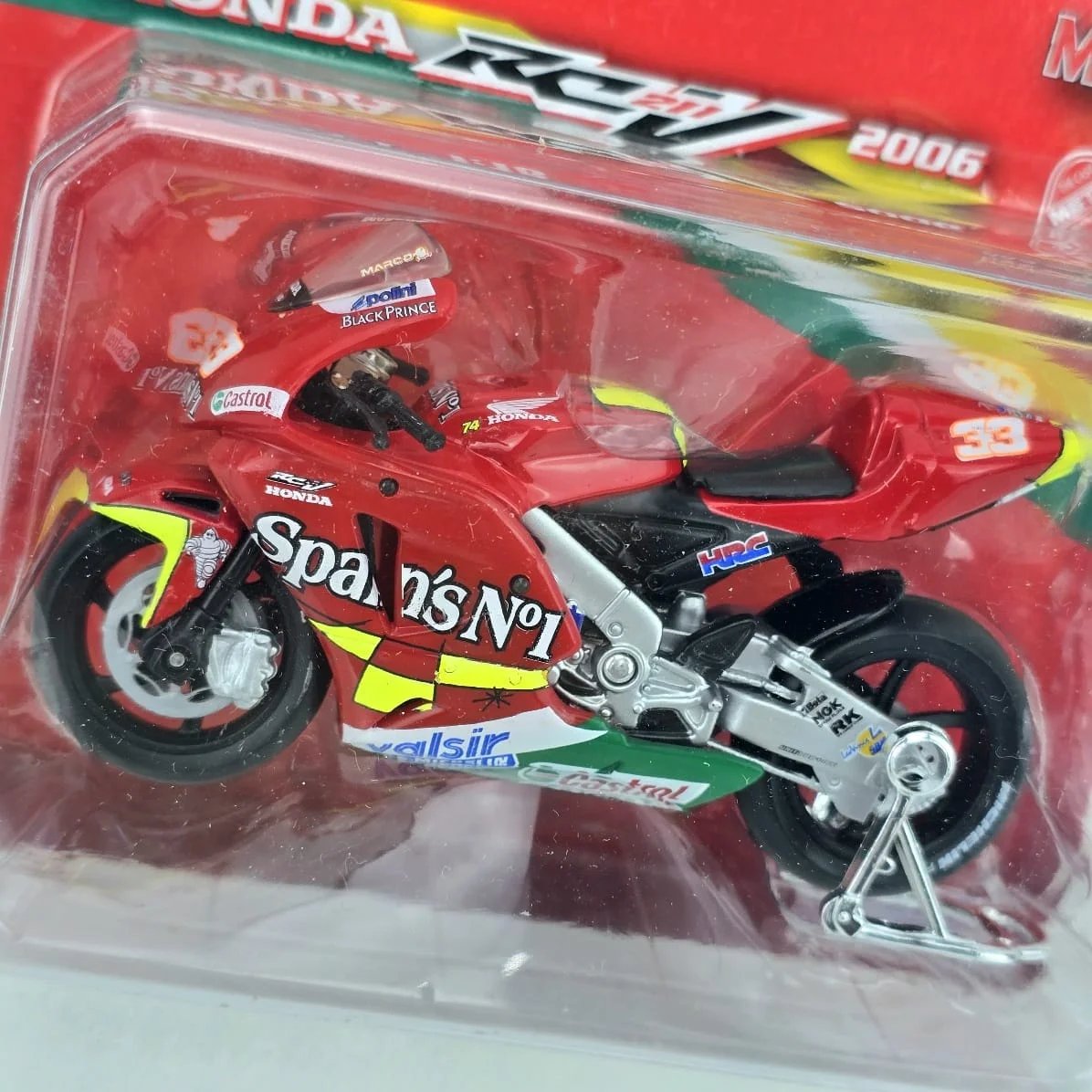 Modelo de motocicleta de carreras Gresini Racing de 2006 - imagen 6
