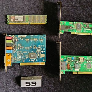 Lote de 3 Tarjetas Controladoras de Sonido y Red, Memoria RAM 512MB - imagen 4