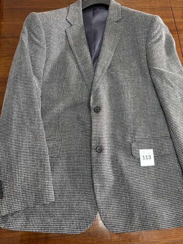 Saco de vestir talle XL a cuadros