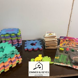 Lote de Juguetes: Rompecabezas de Goma Eva y Juego de Ruleta - imagen 3