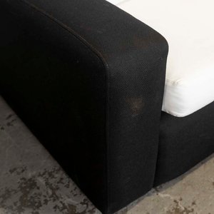 Sofá de Tres Cuerpos con Puff y Almohadones Blancos - imagen 2