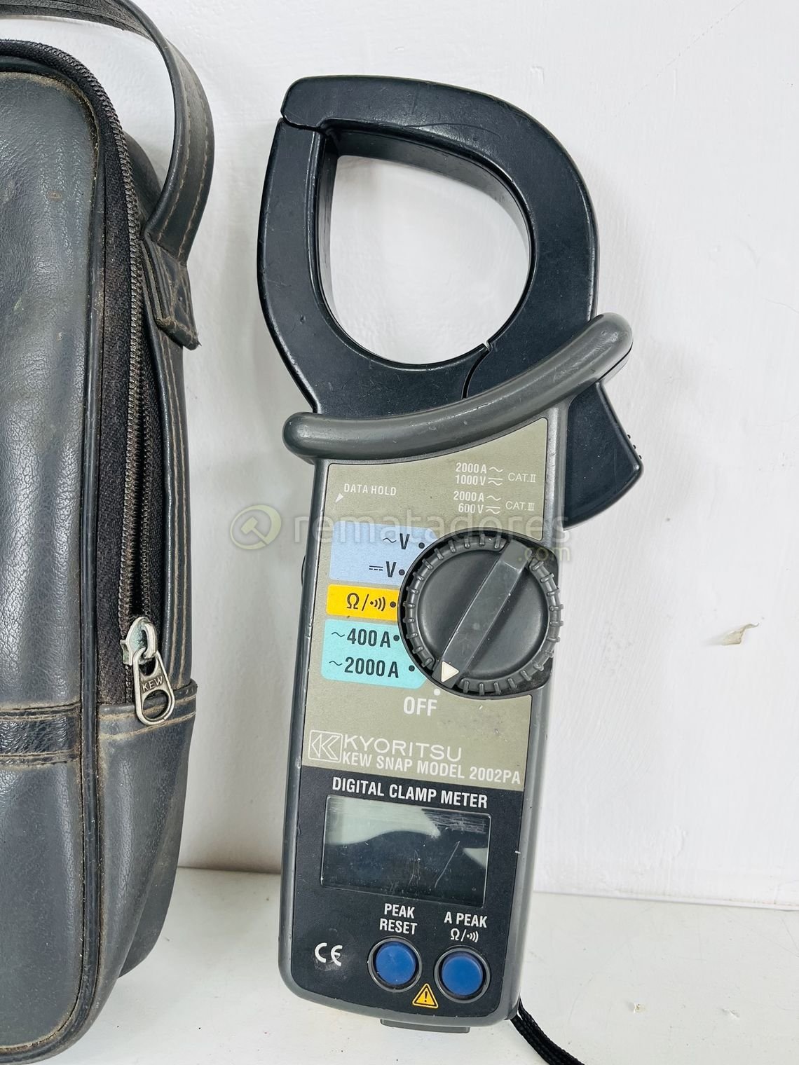Pinza Amperométrica Digital Kyoritsu KEW Snap Model 2002PA con Estuche