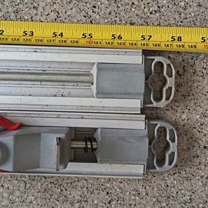 Dos Sargentos/Prensas Guía para Carpintería de Aluminio, 147 cm - imagen 4