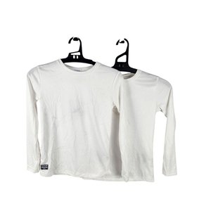 Remera Blanca Manga Larga Protección Solar Niños Talle 8 (2 Unidades) - imagen 8