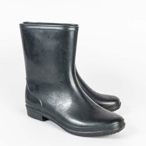 Botas de Goma Negras para Lluvia - Talle 40 - imagen 2