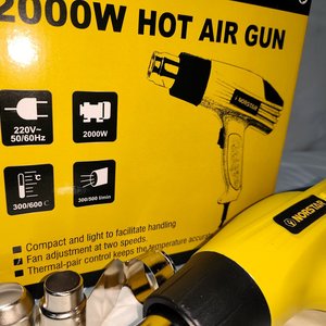 Pistola de Calor Norstar 2000W con Punteros, Hasta 600° - imagen 5