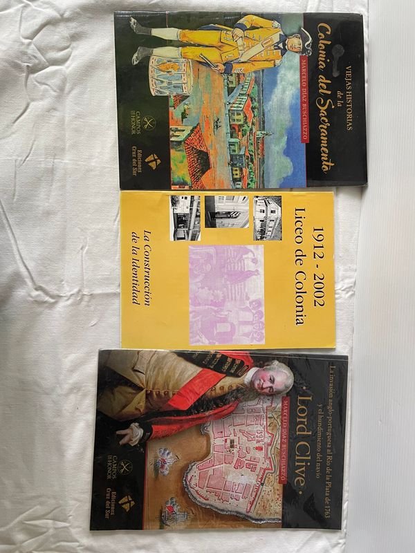 Libros "Viejas Historias de Colonia del Sacramento" y "Liceo de Colonia 1912-2002" - imagen 1