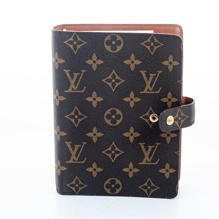 Agenda Louis Vuitton Monogram Grande Clásica con Documentación