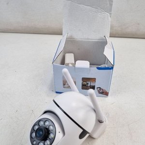 Cámara de Seguridad Inalámbrica Wi-Fi Blanca - imagen 3