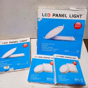 Lote de 7 Lámparas LED Tipo Panel de Luz (12, 18 y 24W) - imagen 2