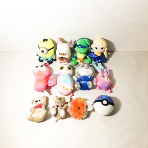 Lote de 12 Peluches Variados: Personajes Infantiles y Animales - imagen 2