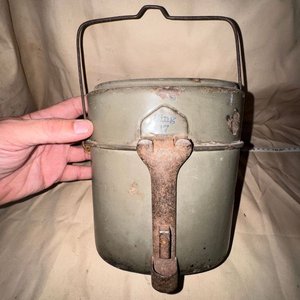 Lote siguiente: Gamella Militar Alemana Antigua Primera Guerra Mundial 1917 Bing