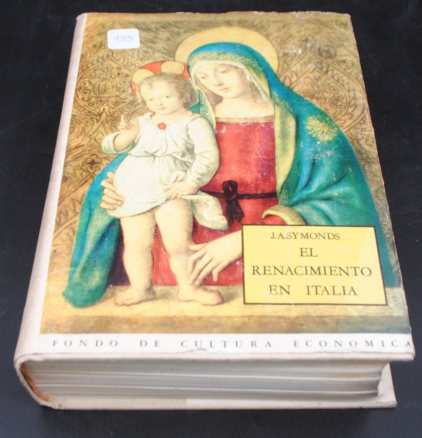 Lote siguiente: Libro de arte renacentista italiano