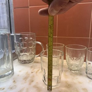 Jarras y Vasos de Vidrio con Relieve - imagen 12
