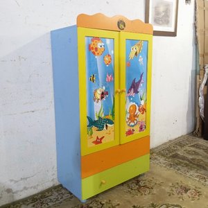 Ropero Infantil 2 Puertas y 2 Cajones con Diseño Marino - imagen 3