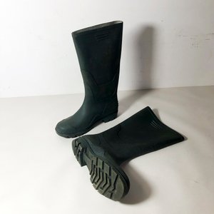 Equipo de Lluvia Azul Talle M y Botas de Goma Negras Talle 41 - imagen 2
