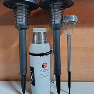 Lote de 3 Faroles Solares para Jardín - imagen 7
