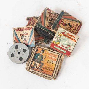 Lote siguiente: Colección de 6 Películas de Cine Antiguas: Mickey, Pájaro Loco y Chaplin