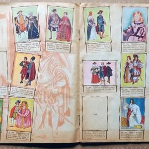 Álbum de Figuritas "Historia del Traje y de las Costumbres" - Sain Hnos, 1947 - imagen 3