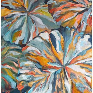 Lote siguiente: Óleo "Aqua" de Gabriela Espandín - 60 x 60 cm