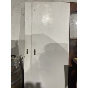 4 Hojas de Puerta Blancas Sin Marco 71x196 cm con Detalles de Pintura - imagen 2