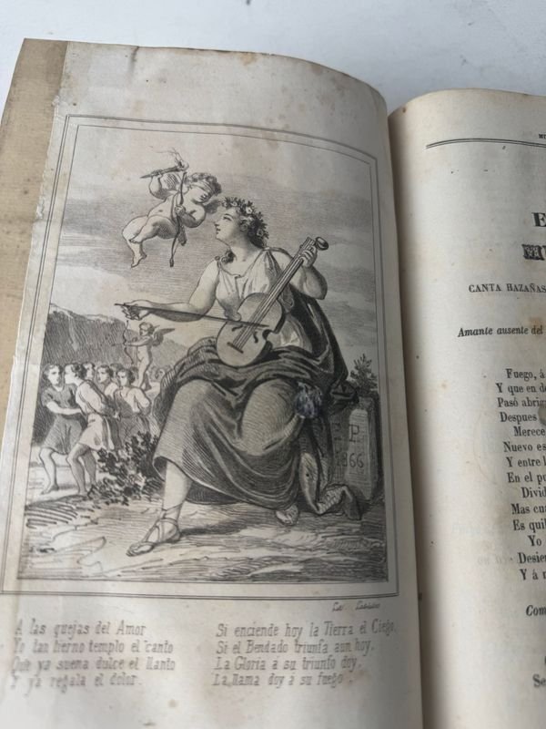 Libro antiguo de poesía española del siglo XIX - imagen 7