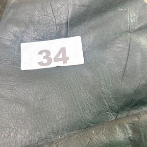 Lote de Recortes de Cuero Natural Negro - imagen 2