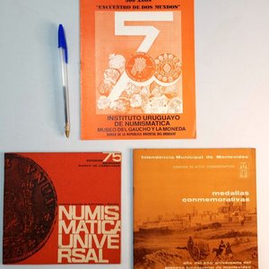 Lote anterior: Publicaciones Numismáticas Uruguay: Encuentro de Dos Mundos, Numismática Universal, Medallas Conmemorativas