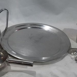 Lote anterior: Set de Acero Inoxidable: Jarra, Hielera, Pinza, Bandeja y Cuchara
