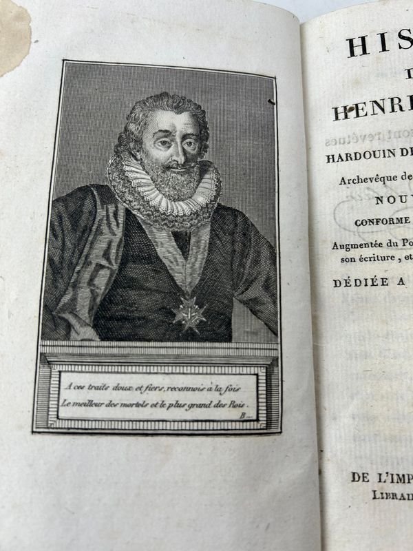 Historia del rey Enrique el Grande, por Hardouin de Péréfixe, obra histórica - imagen 3