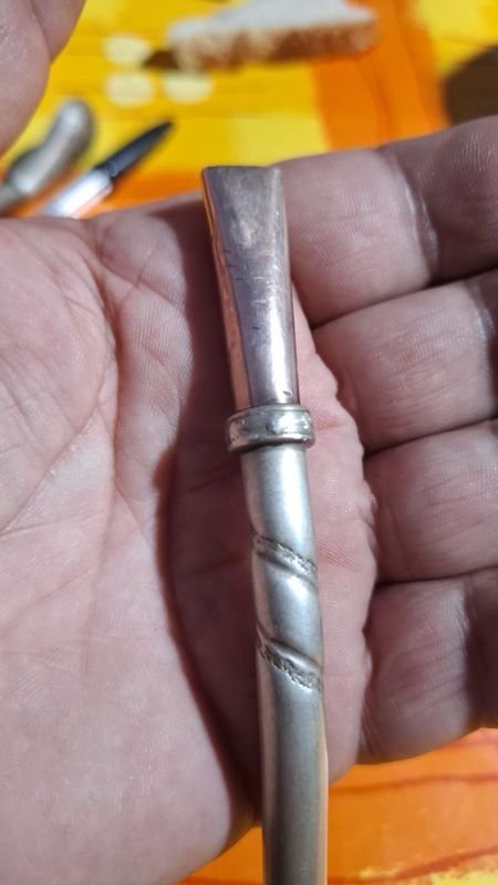 Bombilla plata y oro sana impecable - Accesorios para Vehículos - imagen 2