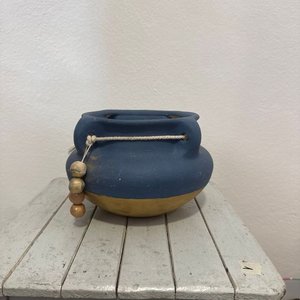 Lote de 2 Jarrones de Cerámica Artesanal - imagen 2
