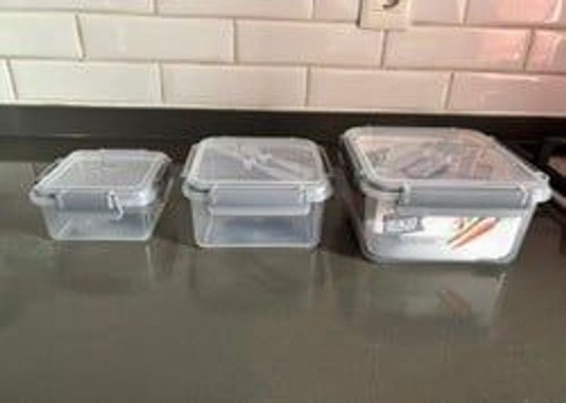 Tupperware para almacenamiento de alimentos - nuevos en caja - imagen 4