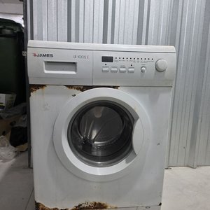 Lavarropas James LR 1005 E Carga Frontal Blanco - imagen 1