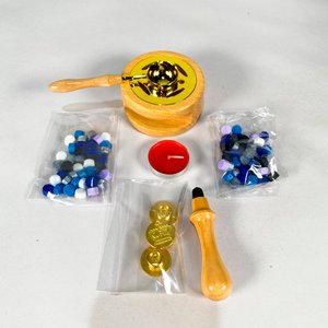 Kit de Sello de Cera con Accesorios y Vela Roja - imagen 3