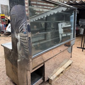 Vitrina Refrigerada Acero Inoxidable Metalfrix 203x90x177cm - imagen 2