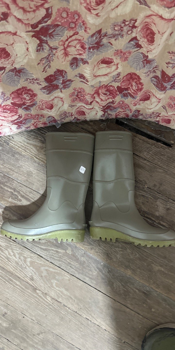Botas de Goma Verdes Talle 40