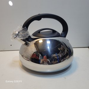 Pava de Acero Inoxidable Grünhof con Silbato - Capacidad 4.5L - imagen 2