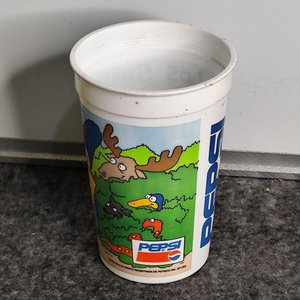 Vaso Coleccionable Los Simpson y Pepsi - Años 90 - imagen 3