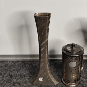 Largentier Italiano: Set de 3 Piezas Metálicas Decorativas - imagen 6
