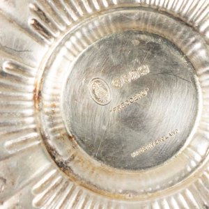 Palmatoria Inglesa de Plata Sellada Freccero - imagen 2