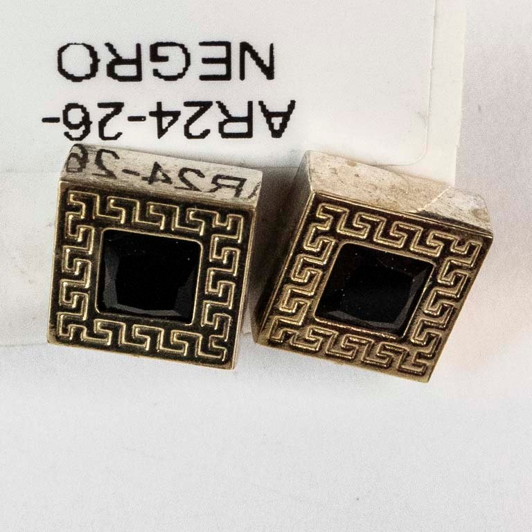 Par de caravanas de plata con oro doble - Accesorios de moda - imagen 2