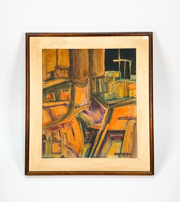 Pintura óleo sobre fibra de Vilquelkivg (1932) - imagen 1