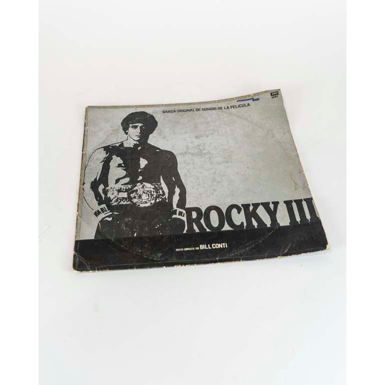 Lote anterior: Disco de vinilo "Rocky III" para coleccionistas