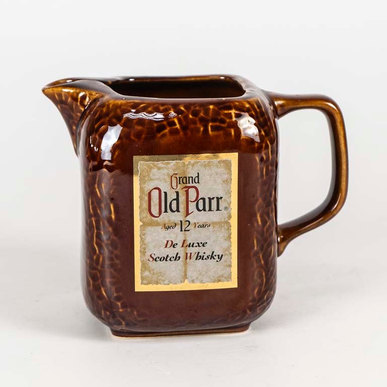 Jarra de whisky Old Parr de loza inglesa para decoración - imagen 2