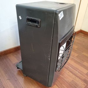 Estufa a Gas Delonghi Moderna Gris Oscuro con Ruedas - imagen 3