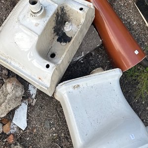Lote anterior: Conjunto de Inodoro y Bidet Blanco