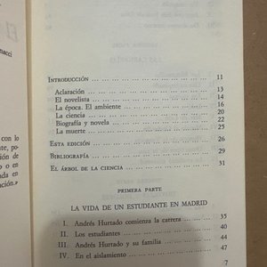 Libro "El árbol de la Ciencia" de Pío Baroja, Edición Caro Raggio/Cátedra - imagen 2