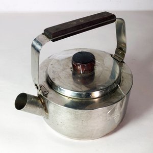 Juego de Chocolatera y Caldera de Metal - imagen 3